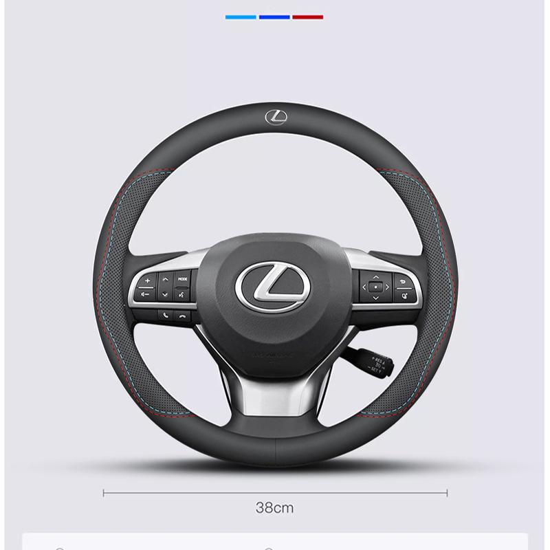 Car Steering Wheel Protection Cover Carbon Fiber Styling For Lexus Ct200h RX UX250h IS250 RX350 RX450h LX570 LX470 GX470 IS200 AEP1