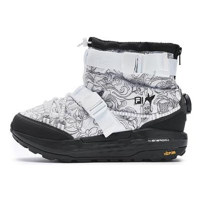James Jean X Boa Explorer 2 Прочные Модные Короткие Уличные Ботинки Женские ботинки Белый Черный A12W441207FWT