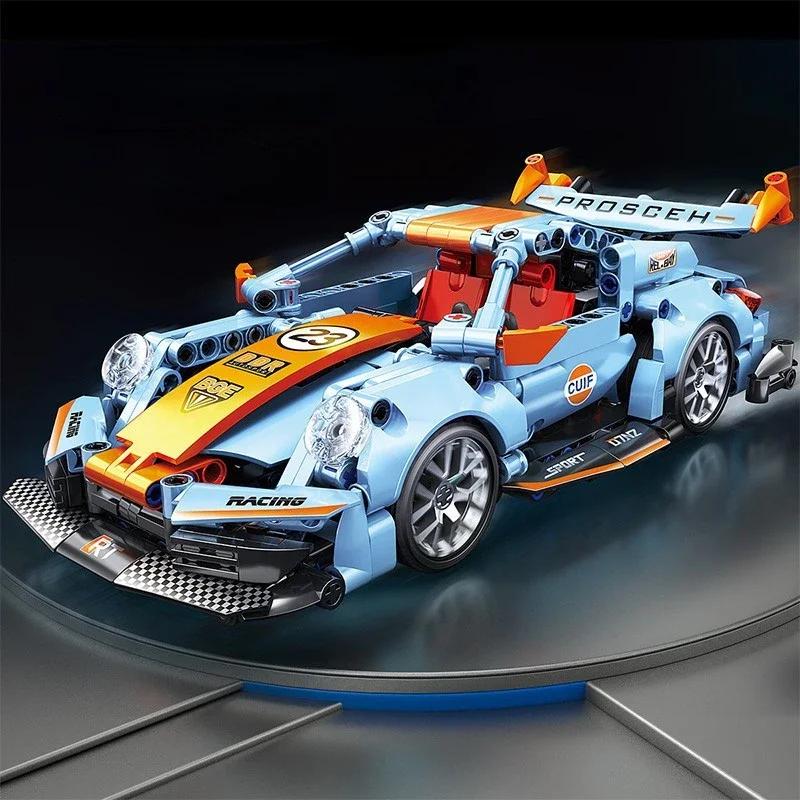 1:18 Вечных Супер Городских Гоночных Автомобилей Строительные Блоки Спортивные Автомобили Блоки Наборы Транспортных Средств Технические DIY Игрушка Для Подарка Ребенку
