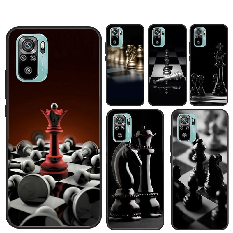 Chess Pieces Funda For Xiaomi Redmi Note 13 14 Pro 12 11 9 10 9S 10S 11S 12S Redmi 14C 10C 12C 13C Case