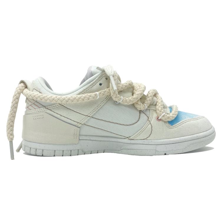 Nike Кроссовки Dunk Low top для скейтбординга женские бежевые DH4402-100(Команда-S-КОРОБКА)-Случайные упаковочные пакеты