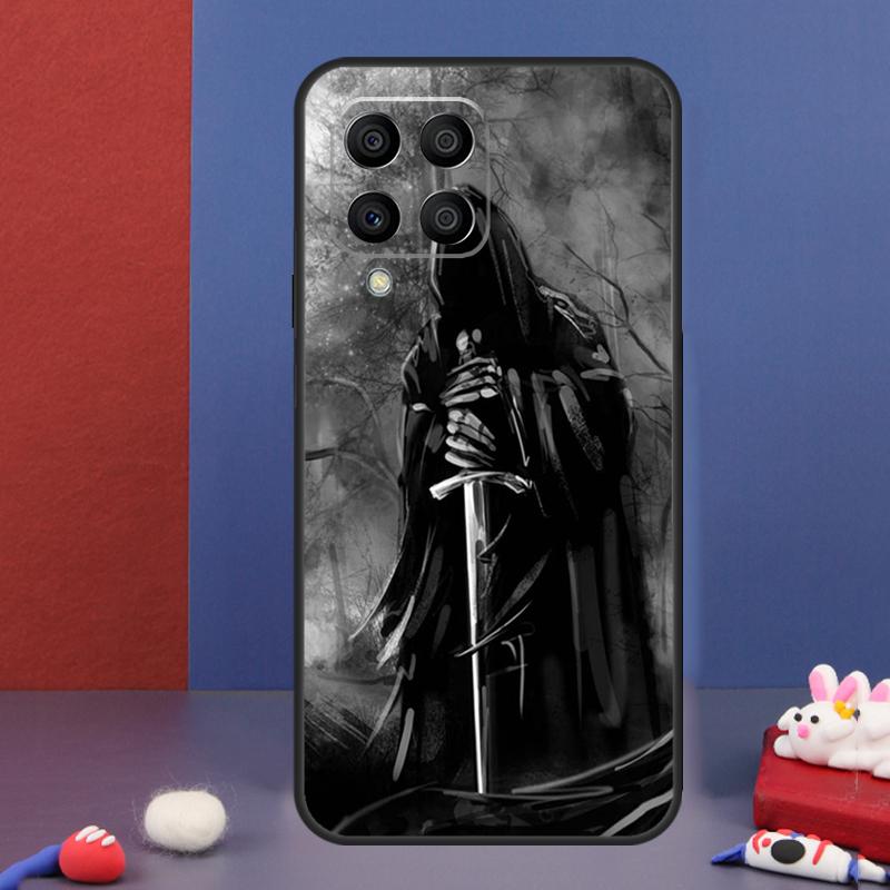 Death Grim Reaper Skull Case For Samsung Galaxy M31 M21 M11 M13 M54 M34 M14 M56 M36 M16 M53 M32 M52 M35 M55 M15 M06