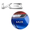 Для K3 K5 K8 Надпись Эмблема Forte Cerato Optima Sorento Sportage GT Line Car Металлический Значок Логотип Наклейки На Кузов Задняя Наклейка