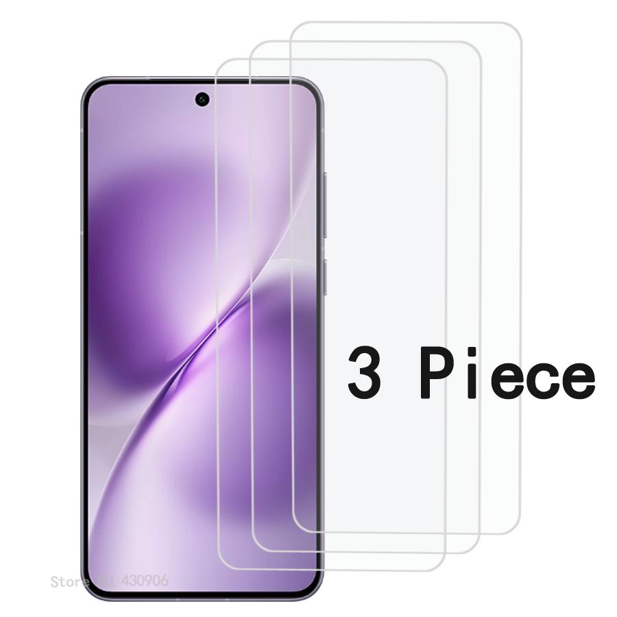 Для vivo X200s Защитное стекло для экрана Покрытие всего экрана Для vivo X200s Прозрачная закаленная стеклянная пленка Край 9H 2.5D 3 шт./лот