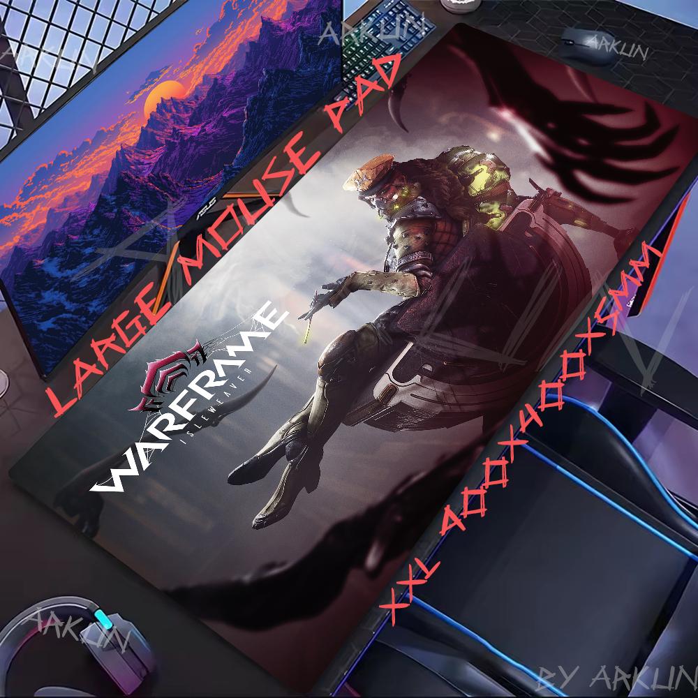 Fashion Fps Game Warframe Mouse Pad Gamer Computer Accessories Keyboard Table Mat Pad Company Gaming Laptop Desk Accessory Pc