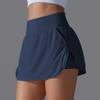 Auroth женские короткие юбки для йоги с карманами эластичные тонкие спортивные юбки с высокой талией черные летние популярные юбки для девочек