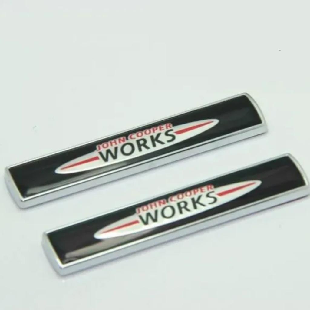2 шт./лот, наклейка для украшения автомобиля, эмблема, значок, наклейка работает для M/INI C/ooper
