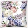 Fashion Rose Printing Series Pattern Pillowcase Square Pillowcase Home Office Decoration Pillowcase