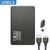 Xiaomi USB 3.0/USB3.1 Корпус для HDD 2,5 дюйма SATA SSD Внешний корпус для жесткого диска со скоростью передачи 5 Гбит/с Коробка для жесткого диска без инструментов
