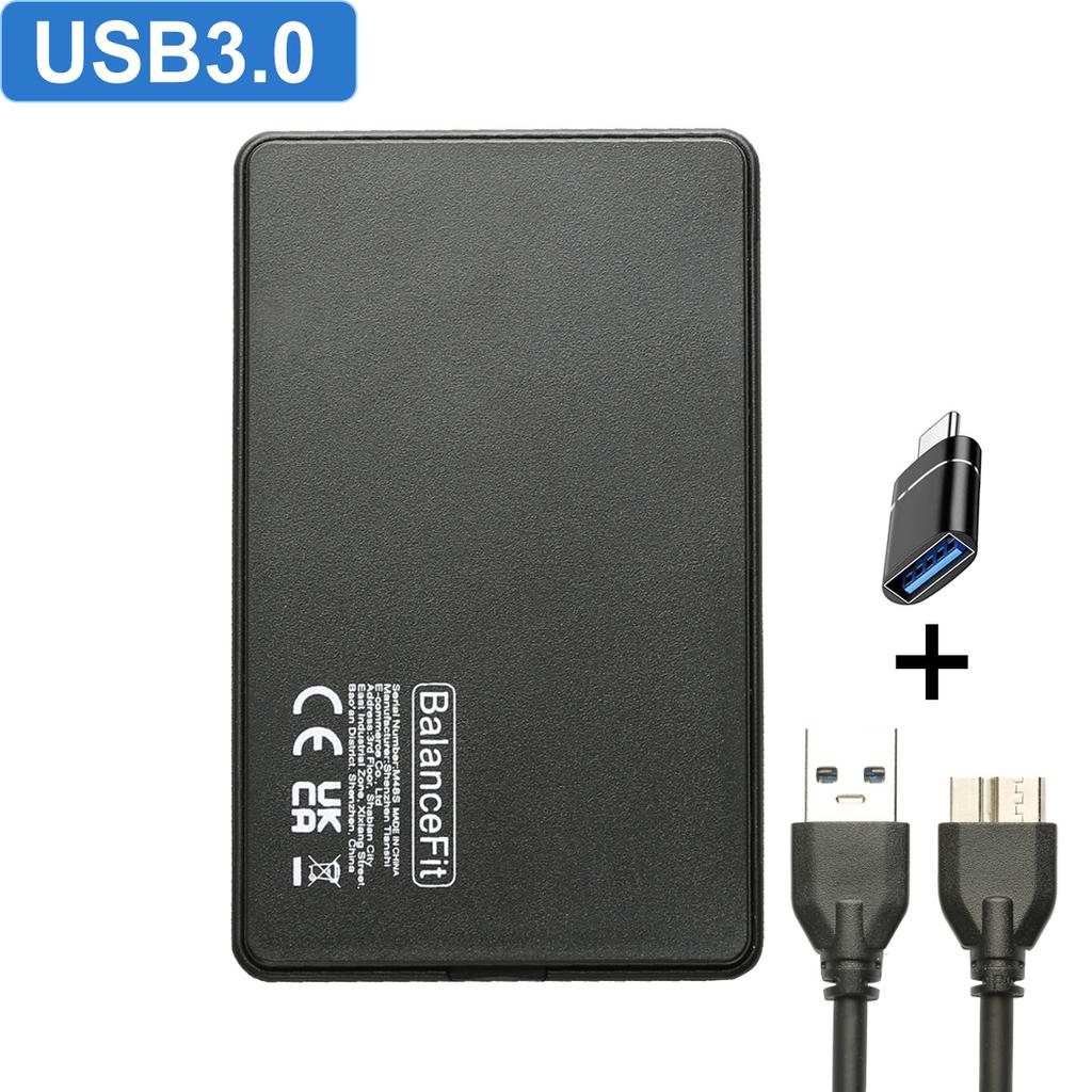 Xiaomi USB 3.0/USB3.1 Корпус для HDD 2,5 дюйма SATA SSD Внешний корпус для жесткого диска со скоростью передачи 5 Гбит/с Коробка для жесткого диска без инструментов