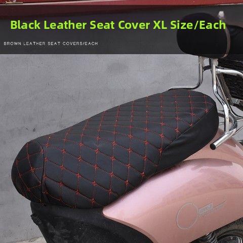 Electric Scooter Battery Car Motorcycle Seat Cushion Cover Anti-scratch Waterproof Thickened Seat Cover3dLeather Seat Cushion