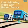 Rc-Controlled Magic Follows Line Car with 4 Play Modes with Auto Expressions Magic Mini Bus Rechargeable