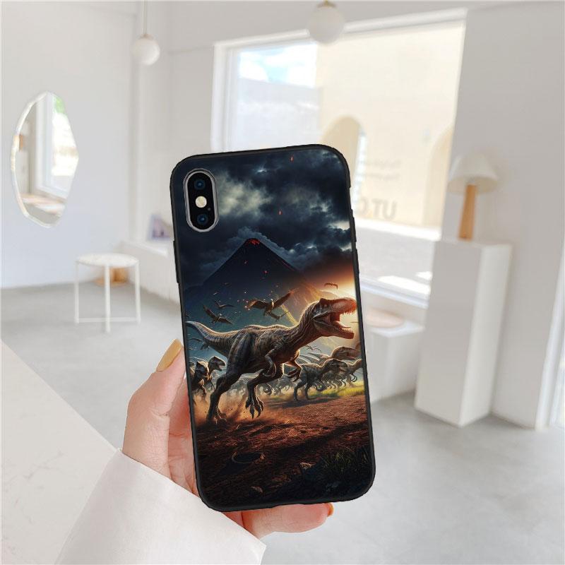 CJ34 Dinosaur Phone Case for Samsung Galaxy M06 M15 M16 M35 M55 M56 A36 A42 A50 A50S A51 A52 A32 A33 A05 A05S A06 A16 A20