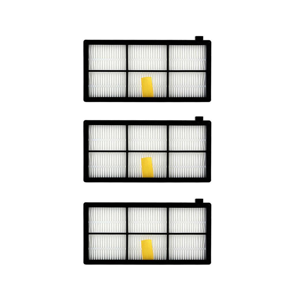 Replacement Filter and Brush Kit for Irobot Roomba 800 805 900 960 966 980, Robot Vacuum Cleaner