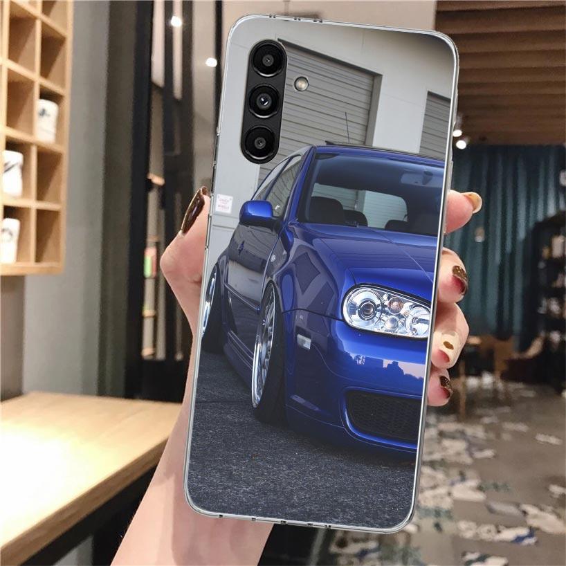Крутой чехол для телефона MK4 MK5 Golf Car Soft для Samsung Galaxy A17 A16 A26 A36 A56 A15 A14 A13 A55 A54 A53 A35 A34 A33 A25 A24 A23 A05