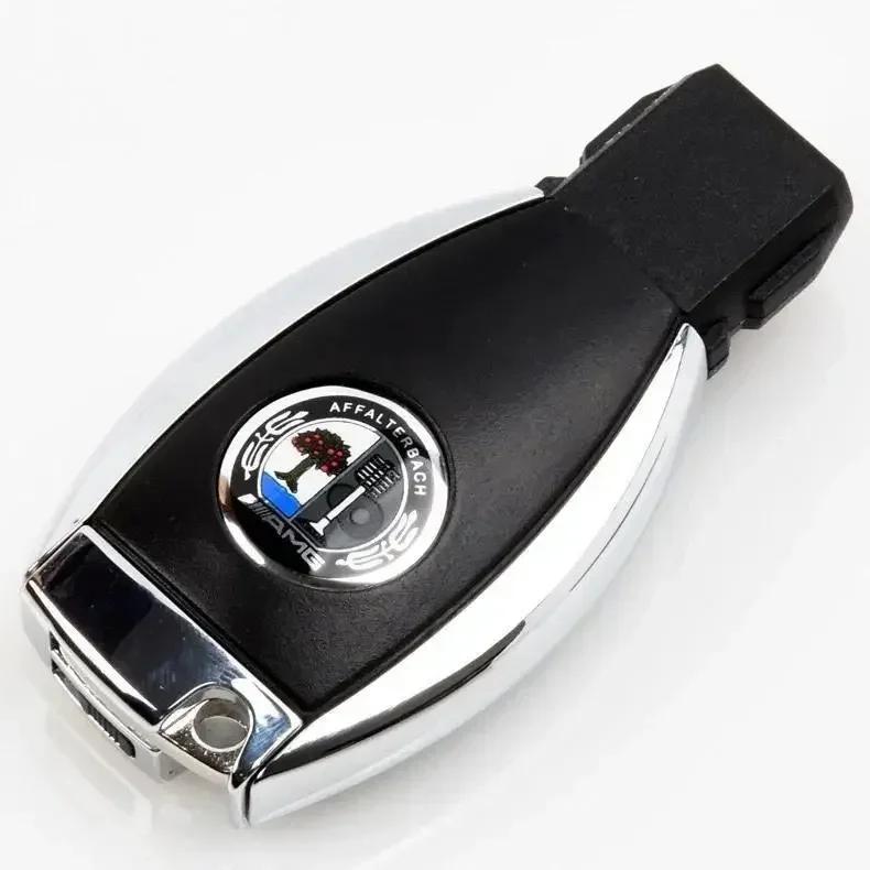 Key Shell Car Emblem for Mercedes Benz AMG Maybach Apple Tree B M Fob Logo Styling Accessory for W205 X156 X253 Etc1 za2