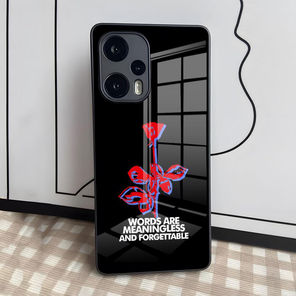 Горячие тренды Чехол для телефона D_DEPECHE MODE для Xiaomi 14 Lite 12 Pro 11t 13 POCO M6 M5 X6 X5 X3 F5 F6 Pro Стеклянная крышка