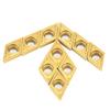 10 шт. DCMT11T304HM YBC251 DCMT32.51HM Пластина из твердого сплава для ЧПУ Токарный инструмент