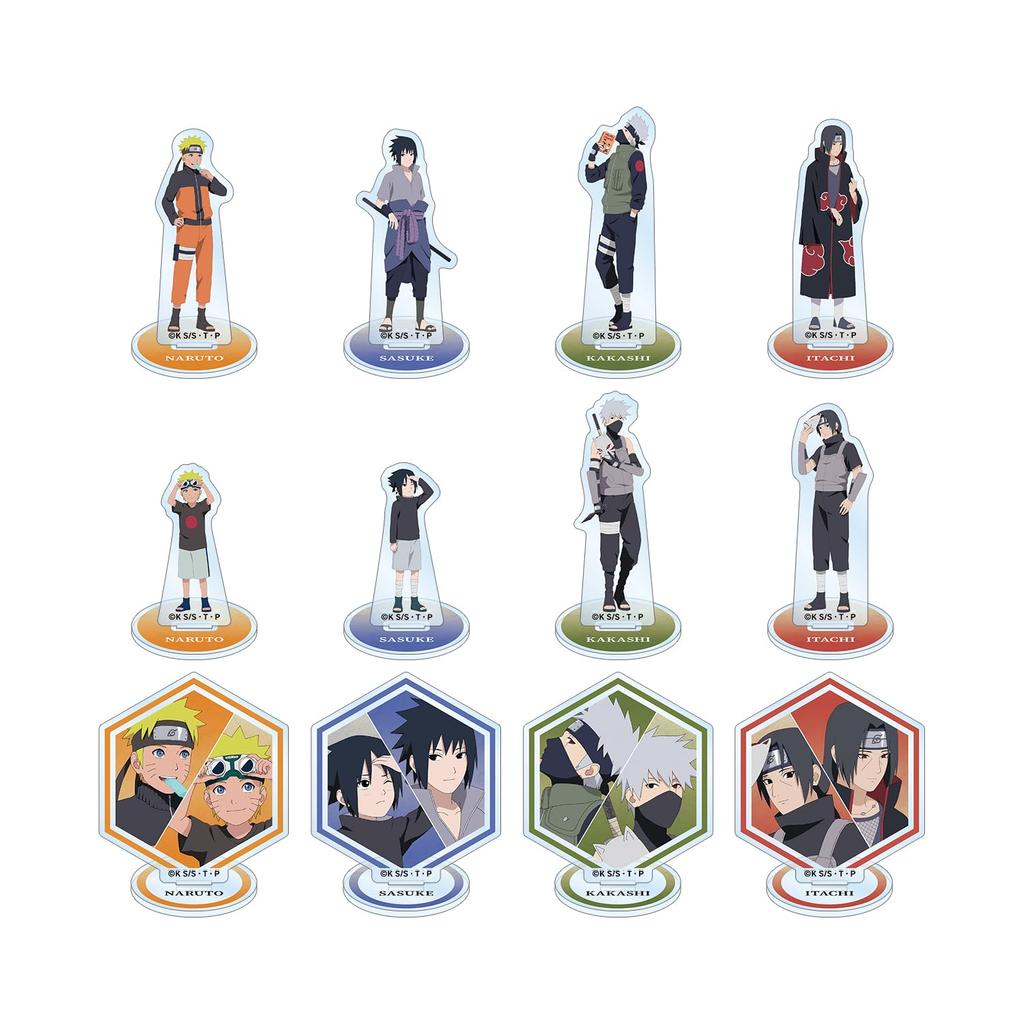 NARUTO Ураганные Хроники Оригинальная Иллюстрация Прошлое и Настоящее Торговый Акриловый Стенд 2-й Вариант. Том. (Ящик 12)