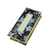 Nishijin-ori Brocade Memorial Book, 3.5 Inches, Japanese Pattern, Dated, with Box, 10.5cm X 5cm (Night Cherry Blossom Navy Blue)
