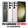 Роскошный прозрачный чехол-газбак для Samsung S23ultra Противоударные чехлы Прозрачный для Galaxy S23 Plus S23+ S 23 Задняя крышка-накладка