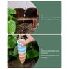 4 Pcs Terracotta Self Watering Spikes Planter Insert Automatic Watering Stakes Drip Irrigation Tool for Home Gardeners Houseplants