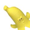 3D-печатная подставка для телефона в виде улыбающегося банана, Милый фруктовый декор для стола, Устойчивая поддержка для горизонтального и вертикального размещения, Гибкая мобильная подставка для стола