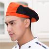 Patchwork Bake Hotel Breathable Cafe Restaurant Kitchen Tools Chef Hats Cook Beret Waiter Cap