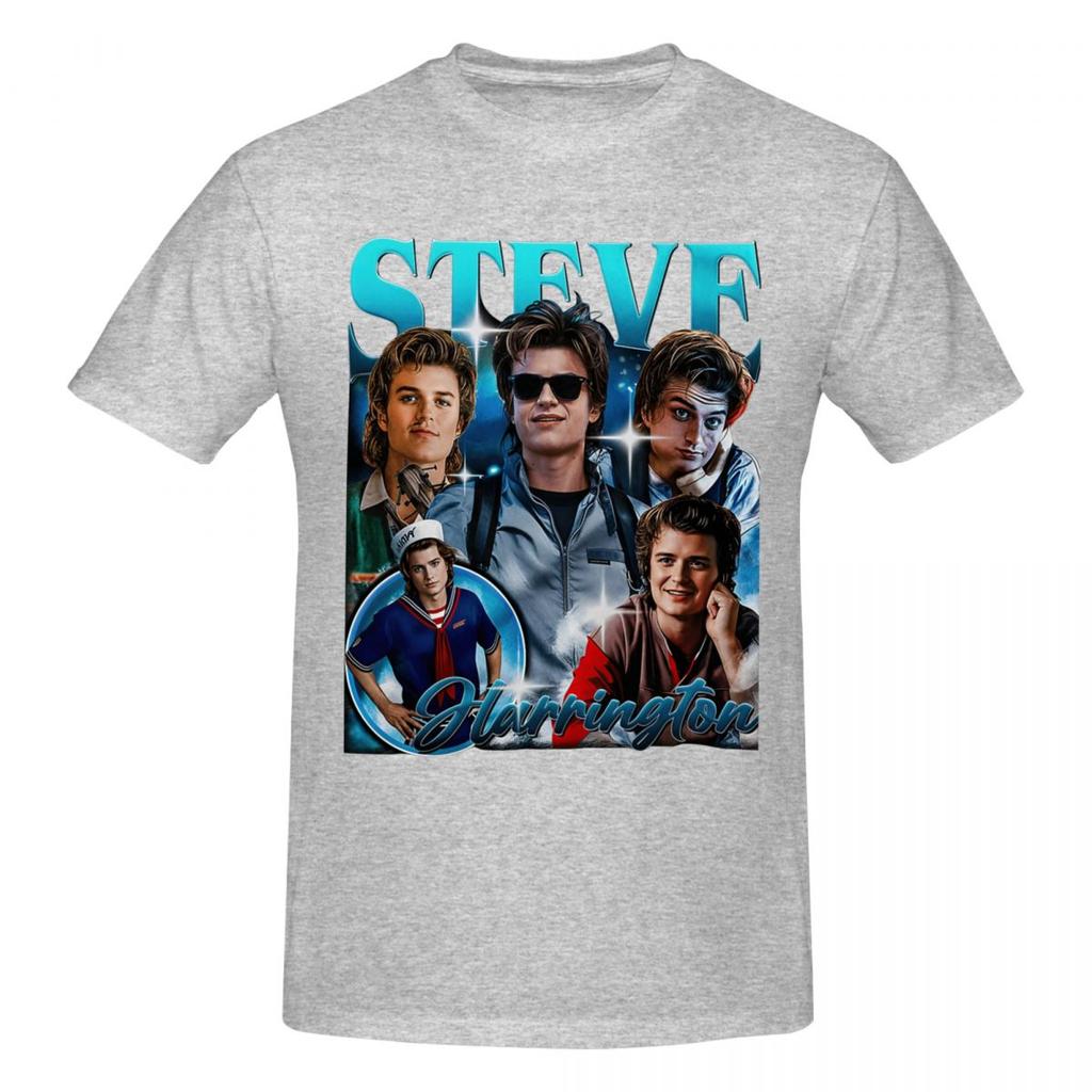 Unisex Steve Harringtons Cute T Shirt Streetwear Cotton Unisex T Shirt