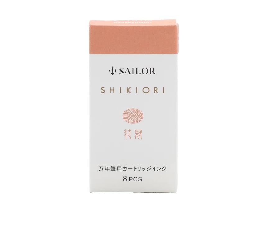 Sailor Fountain Pen Ink Cartridges, Shikiori Kusa-asobi Hanakanmuri, 13-0400-233