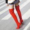 New Shoes Women Boots Black Over The Knee Boots Sexy Female Autumn Winter Lady Thigh High Long Boots Chaussures Botas Mujer