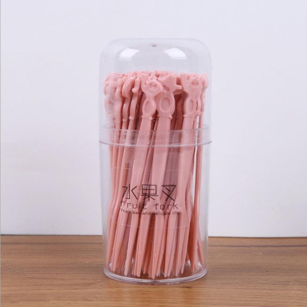 100Pcs Small Fork Fruit Forks Smooth Cocktail Picks Mini Forks Set For Cocktails