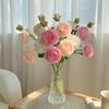 Роза Искусственный Цветок Свадьба Домашнее Украшение Шелковый Цветок Реквизит для Фотографии Шелковый Цветок Роза