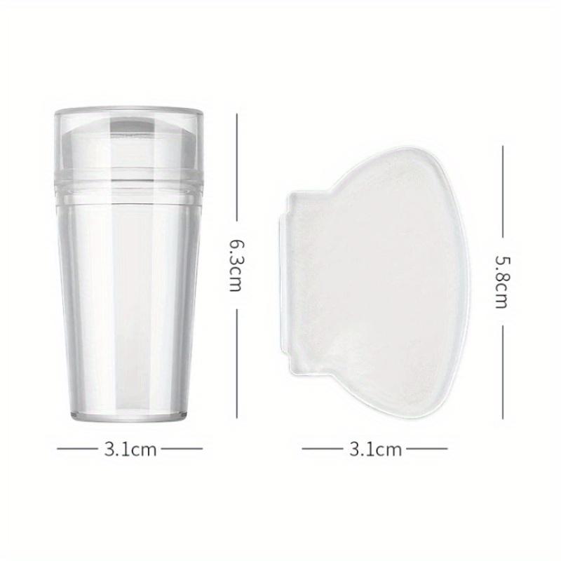 Nails Art Stamping Plates Kit French Manicure Design Plate Stamp Polish Stencil Template Seal Stamper Scraper Accessories Tools