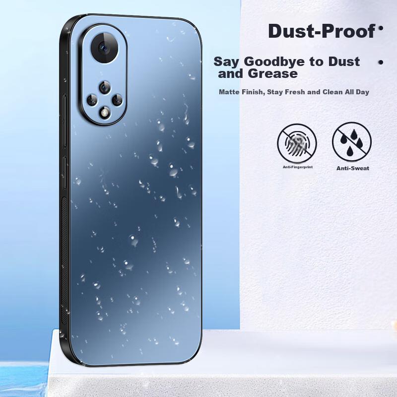 Huawei Nova 9 Pro And Honor 50 Pro Phone Cases, AG Frosted Full Coverage, Real Machine Feel, Simple Luxury Style, Shockproof,n, Graphite Black