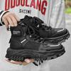 2025 осень и зима новые мужские туфли на платформе ботинки Martin мужские зимние ботинки ботинки из ревеня мужская спортивная обувь распродажа специальные