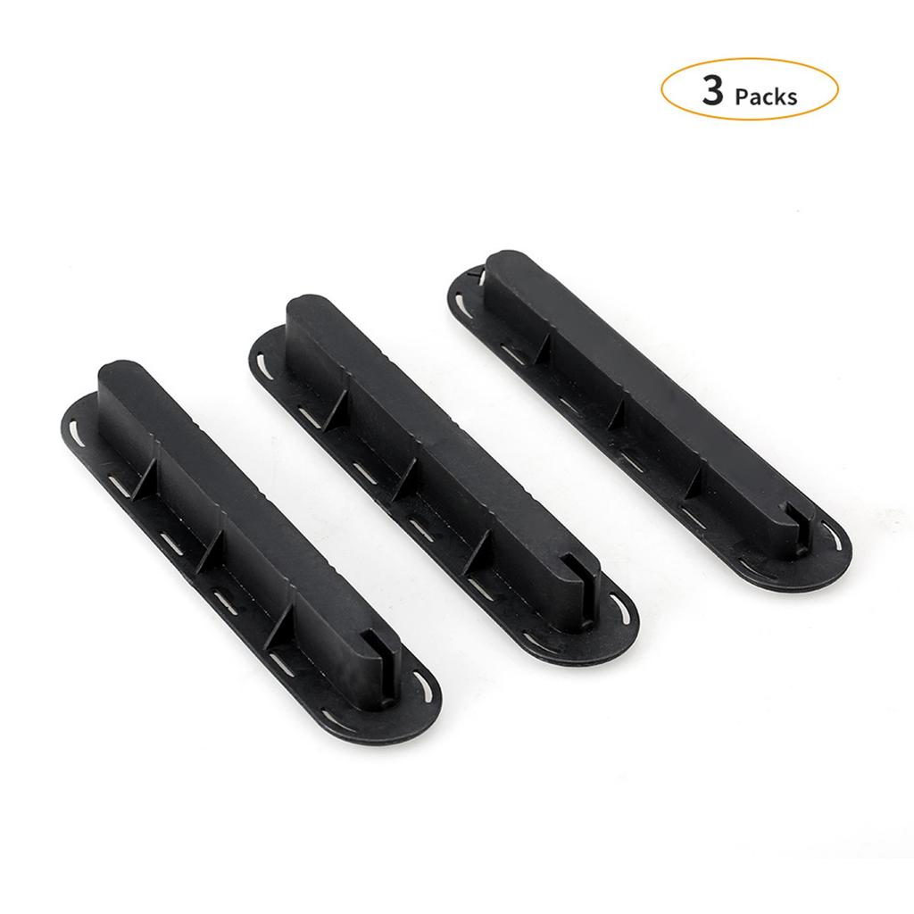 3 Pack Tri Fins Box Plugs Fin Base SUP Screw Surf Fins Plugs Set Extra Fin Key Fin Screws