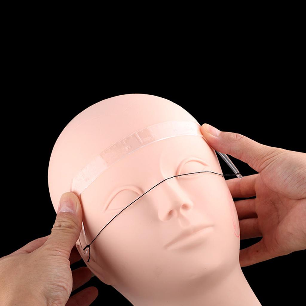 Eyebrow Line Marker Ruler with Scale Bendable Transparent Eyebrow Drawing Marking Ruler