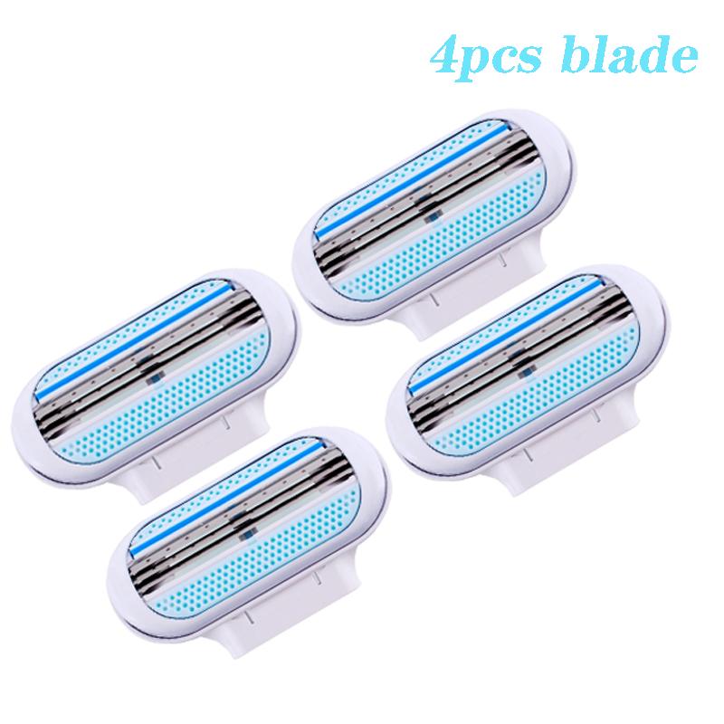 24 шт. Бритвенные лезвия Crazy Feng 1 шт. Для женщин 3 лезвия для бритья уход за кожей аксессуары для удаления волос на теле