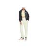 Nike Black Sportswear Full Print Logo Loose Woven Jacket Women's DD5787-010