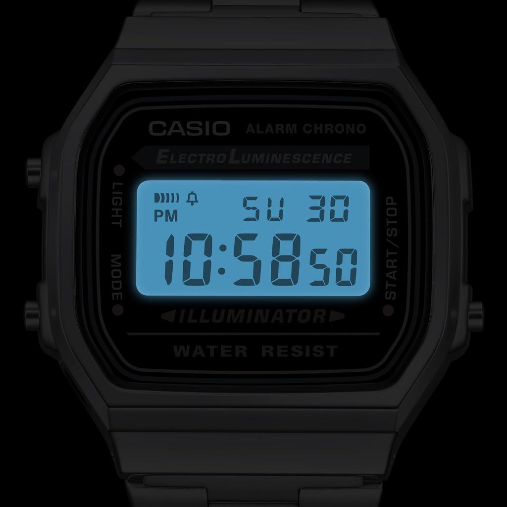 Часы Casio Collection Серебристые [Casio] A168WA-1A2WJR Мужские