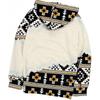 Women's Aztec Hoodie Geometric Pattern Long Sleeve Colour Block Pullover Drawstring Sweatshirt