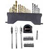 Forcekraft large tool set drills bits sockets 71 pieces