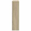 Radiator Cover in Sonoma Oak Finish 149 x 20 x 82 cm Engineered Wood