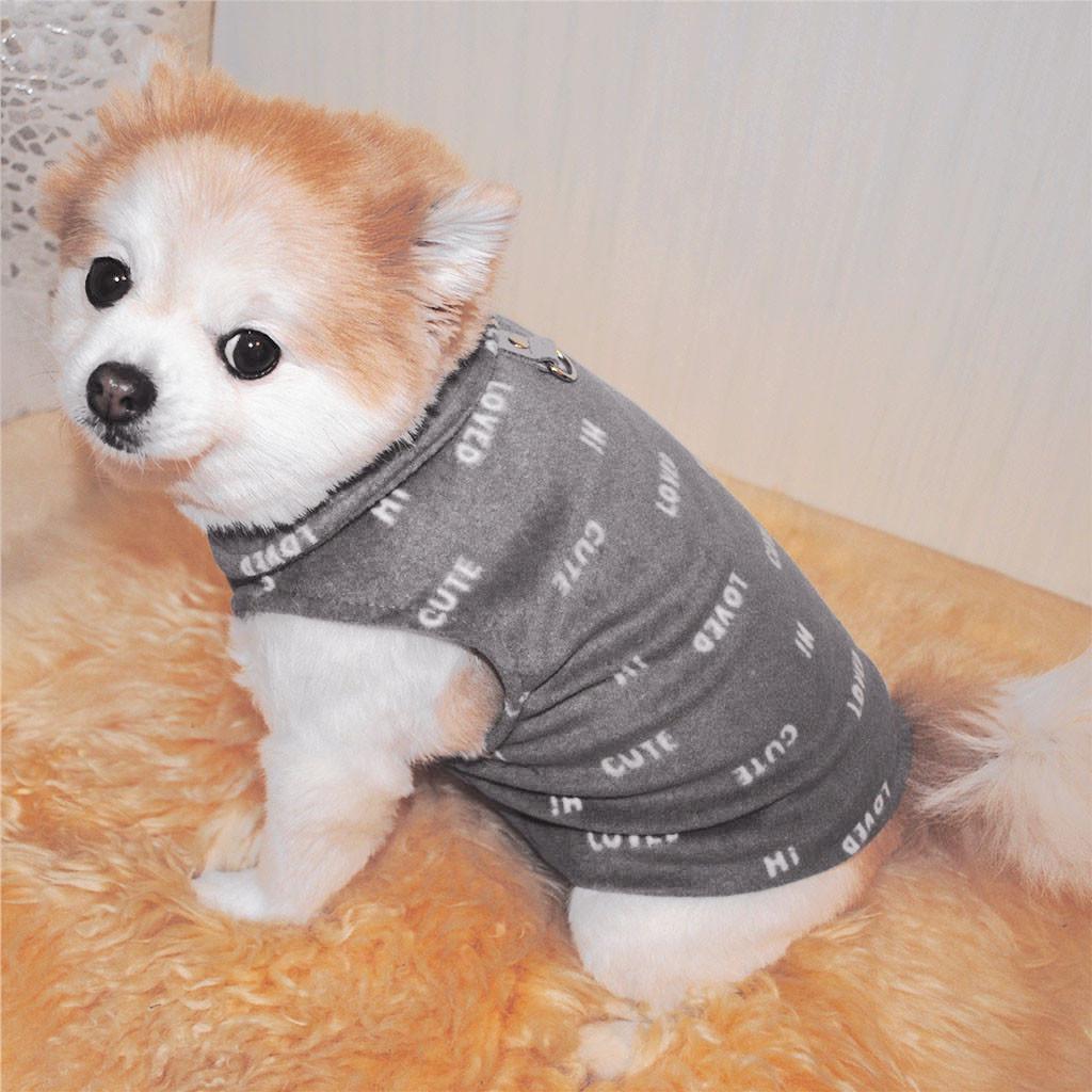 Pet Dog Villus Warm Vest Puppy Doggy Apparel Clothing