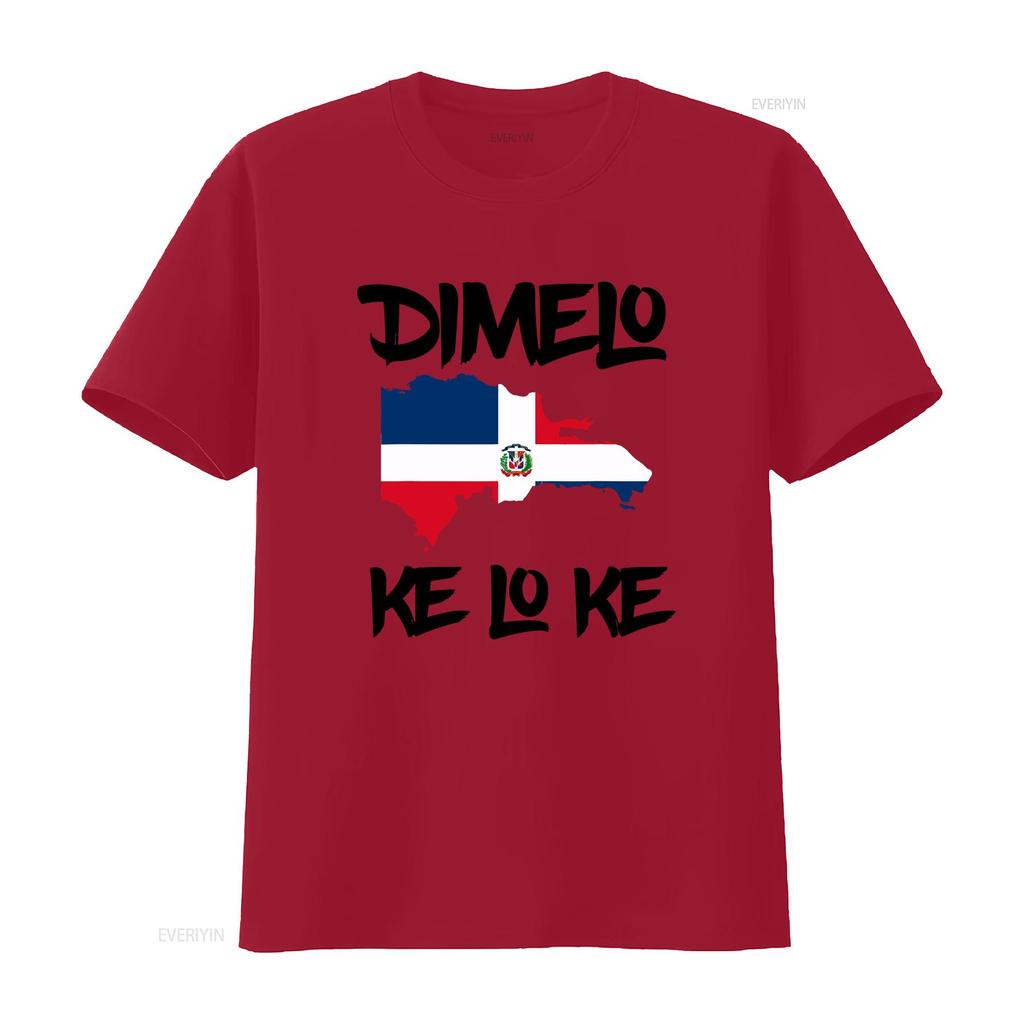 Dimelo Ke Lo Dominican Republic shirt for men Woman kids T vintage Washed Comfortable Top For Everyday Wear Breathable