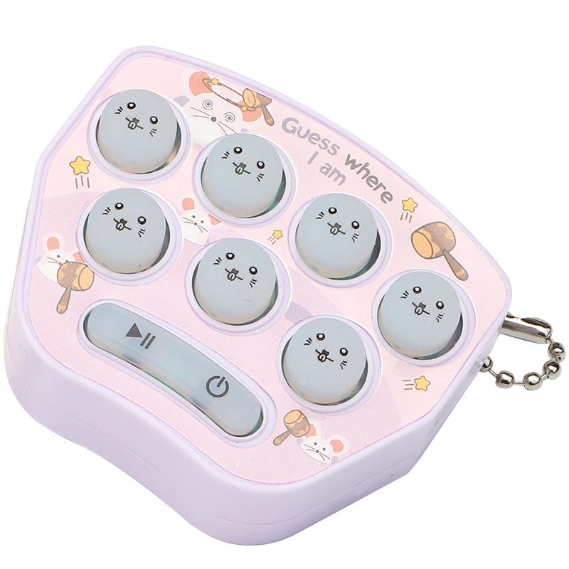 Мини брелок-пазл «Ударь крота»: Креативный подарок для снятия стресса