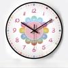12-дюймовые 30 см обучающие раннее развитие автоматическая синхронизация радиочасы дом гостиная спальня бесшумные часы настенные
