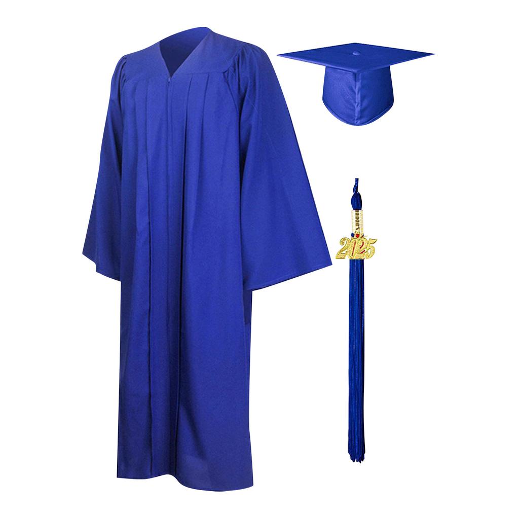 Комплект мантии бакалавра для взрослых однотонный, платье для выступления, выпускное платье, платье для бала