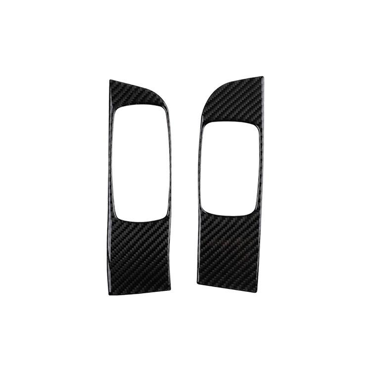 For Dodge Challenge 2015 2016 2017 2018 2019 2020 2024 Accessories Carbon Fiber Interior Rising Window Button Panel Sticker 5D
